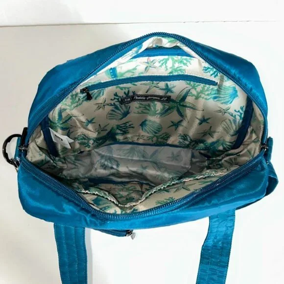 Lug Puddle Jumper LE Convertible Tote Bag Ocean Blue - Picture 8 of 13